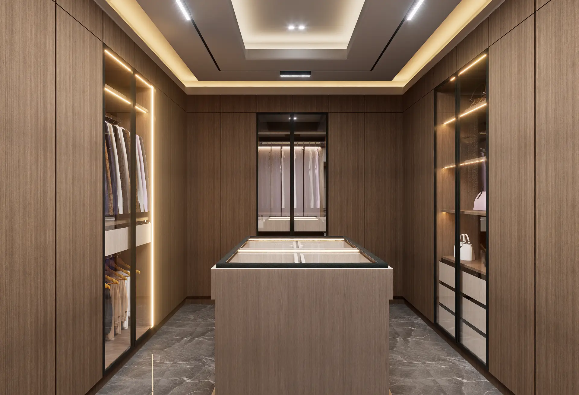 Luxury Walk-in Closet
